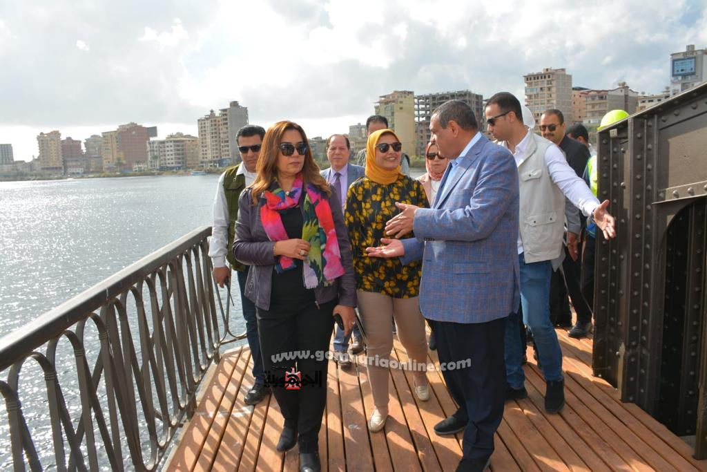 وزير التنمية المحلية ومحافظ دمياط يتفقدان تطوير  