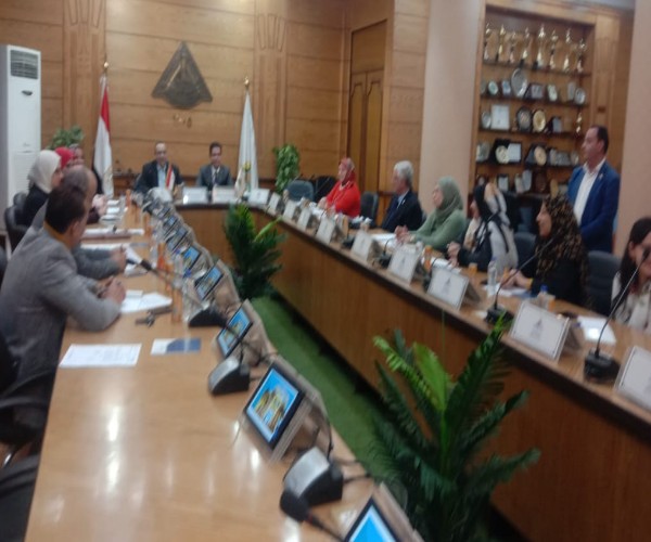 الجيزاوي: جامعة بنها حريصة للوصول إلى أعلى معايير الجودة والكفاءة العالمية