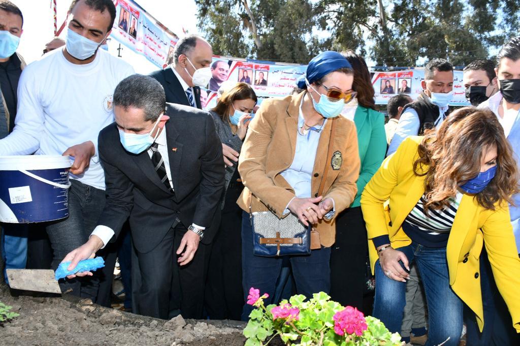 وزيرة الهجرة :الغربية تحولت من محافظة مصدرة للهجرة إلى جاذبة للأستثمار-صور