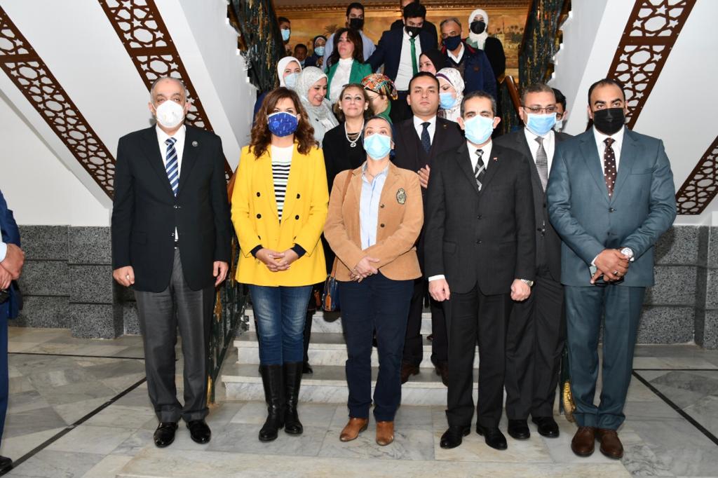 وزيرة الهجرة :الغربية تحولت من محافظة مصدرة للهجرة إلى جاذبة للأستثمار-صور