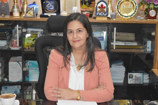 د. هويدا مصطفي- عميدة كلية الإعلام جامعة القاهرة