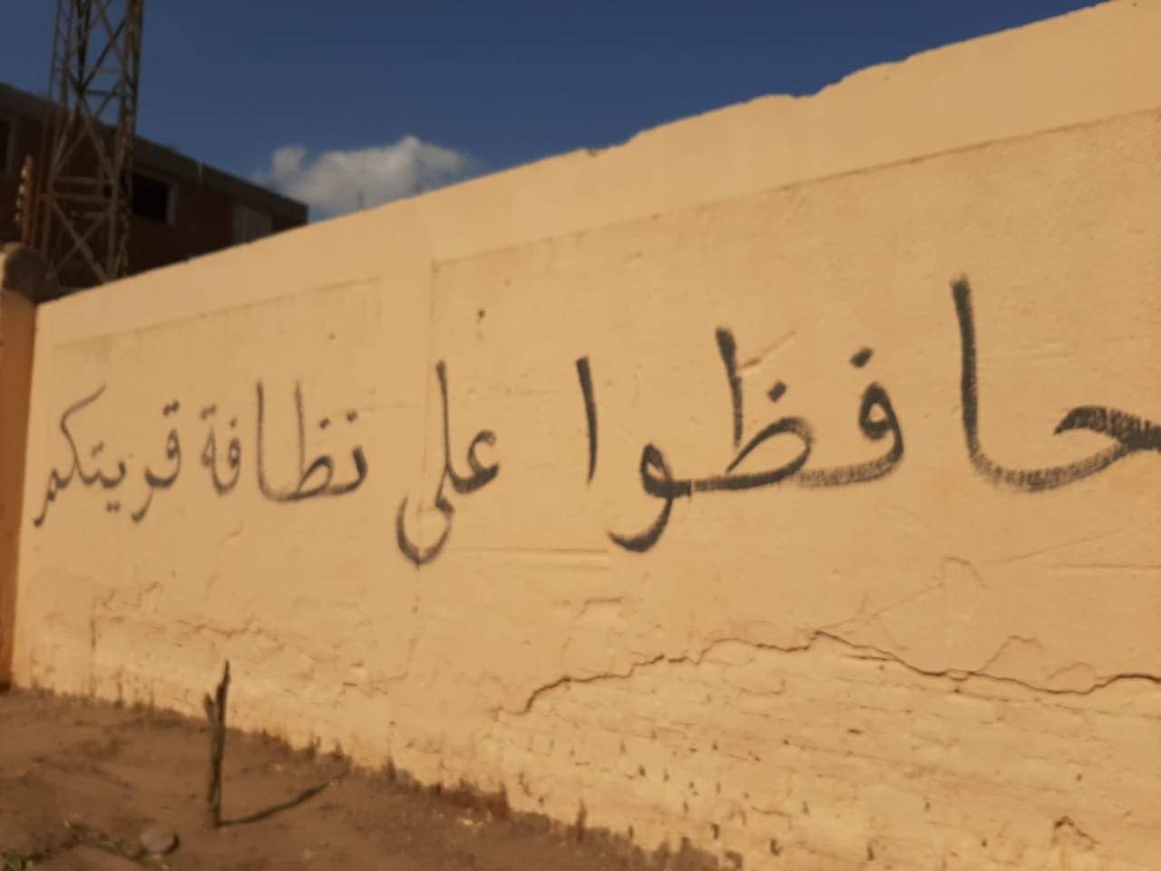 شباب ذات الكوم يطهرون شوارع القرية بالجهود الذاتية