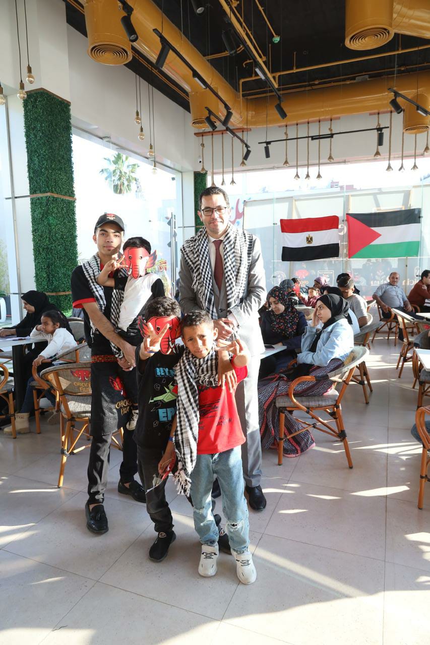 قرية فينيسيا تستقبل أطفال الأسر الفلسطينية المتواجدين للعلاج