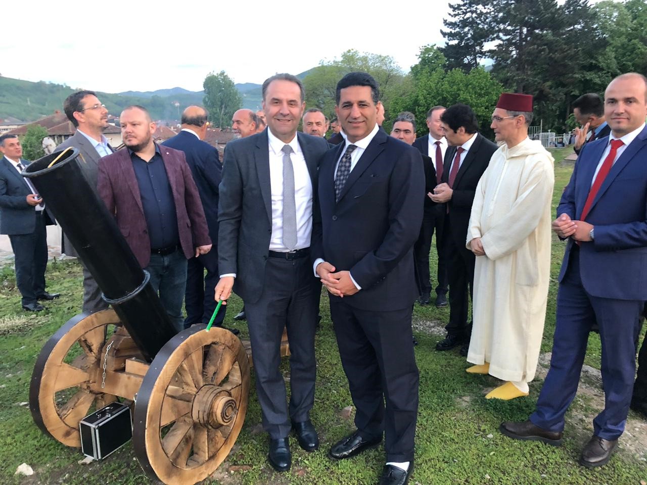 سفير مصر في بلجراد يلتقى الجالية المصرية في صربيا 