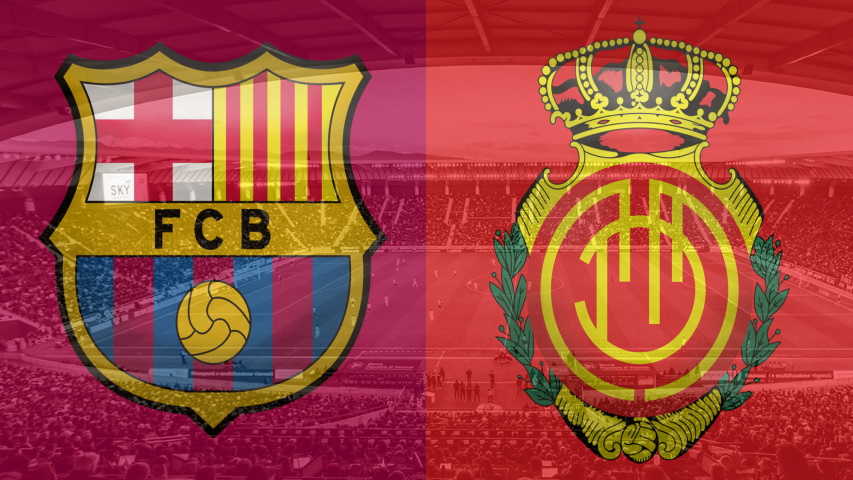 برشلونة امام ريال مايوركا فى الليجا الاسبانية