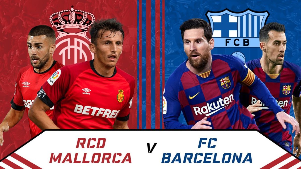 برشلونة امام ريال مايوركا فى الليجا الاسبانية