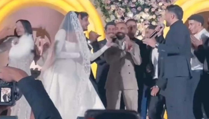 محمد صلاح يرقص فى حفل زفاف محمد هاني