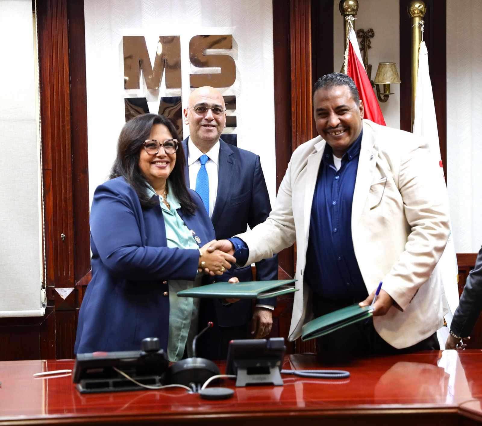 جهاز تنمية المشروعات وجمعية المبادرة