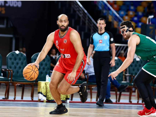 الاهلى والاتحاد فى السلة
