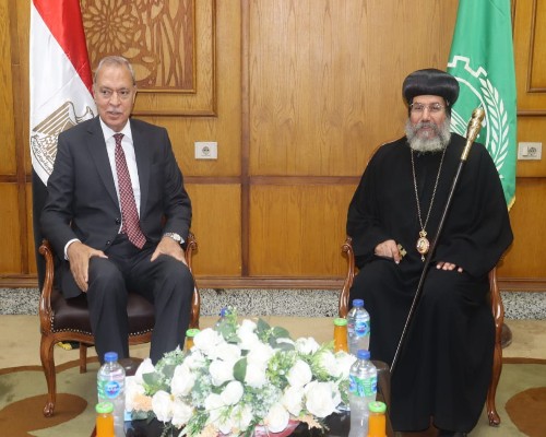 محافظ القليوبية  عبد الحميد الهجان