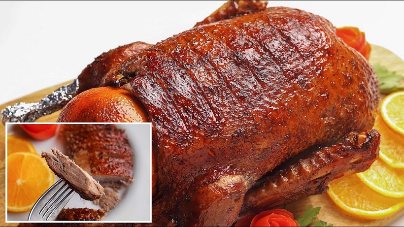 بط مشوى بالذ تتبيلة 