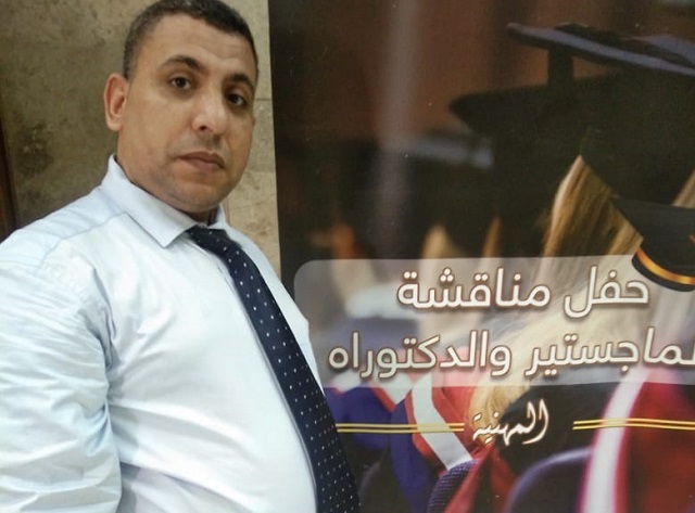 على حسن يحصل على دكتوارة فى  دور المجتمع المدنى فى دعم المشروعات القومية لتطويرالعشوائيات