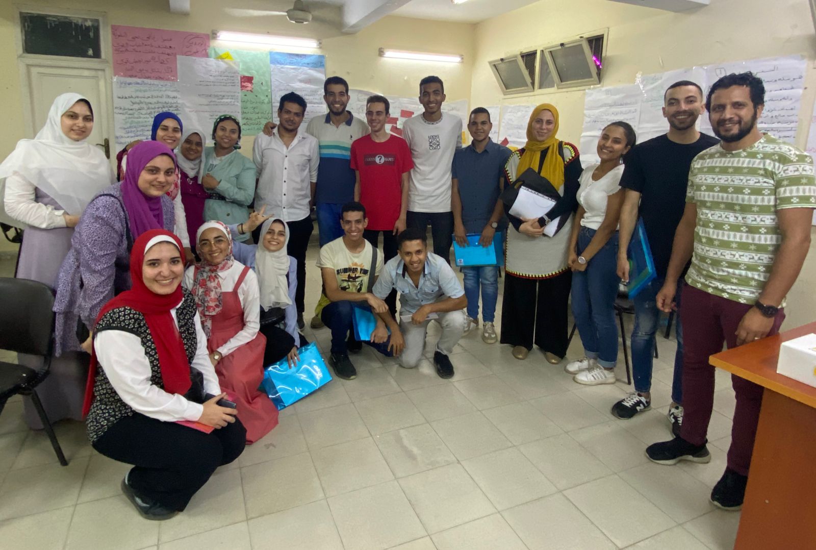 مودة ينفذ 10 ورش عمل تفاعلية دامجة بمراكز الشباب