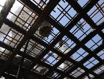 الانتهاء من صب البلاطة الخرسانية التأسيسية لمبنى المفاعل 