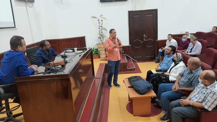 ختام فعاليات اليوم العلمى الأول للزمالة المصرية بالسويس