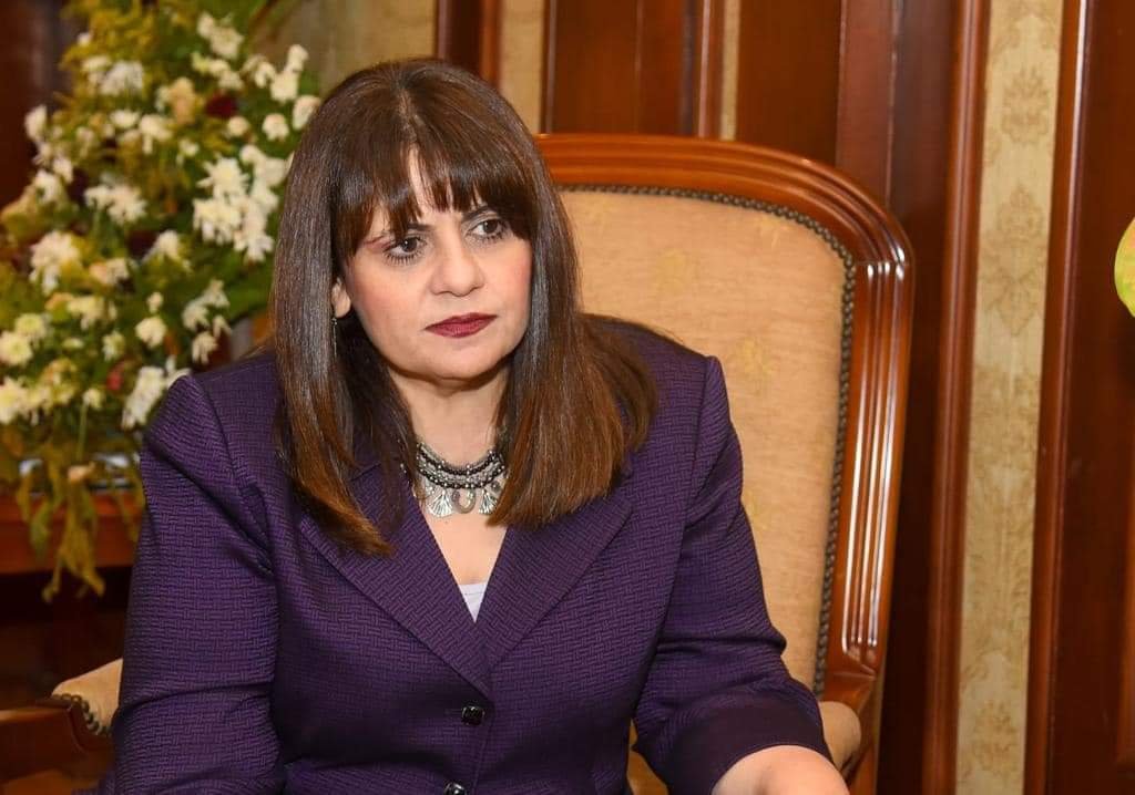 السفيرة سها الجندي وزيرة الهجرة