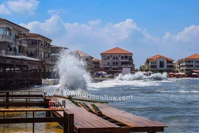 رفع درجة الاستعداد القصوى لمواجهة سوء الأحوال الجوية وموجة الطقس السئ بدمياط