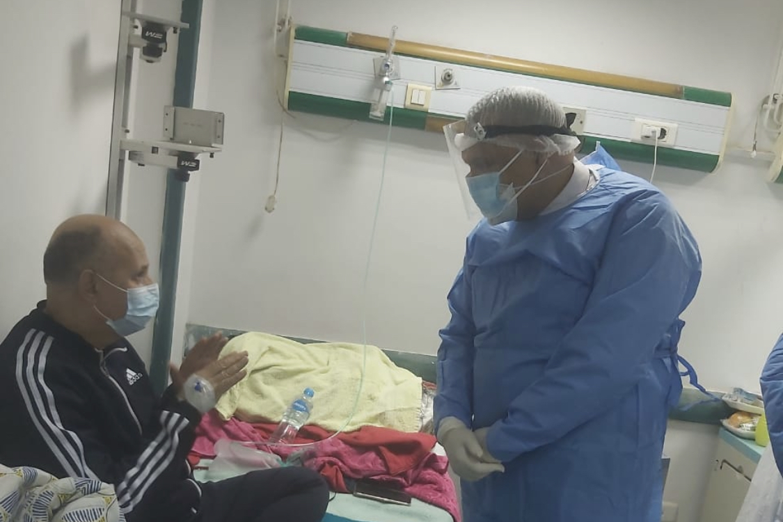 70 فريق لمتابعة مبادرة السيسى لحالات العزل المنزلي بصحة الغربية -صور