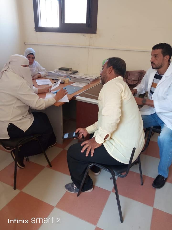اقبال كبير علي  التسجيل بمنظومة التأمين الصحي الشامل بجنوب سيناء  