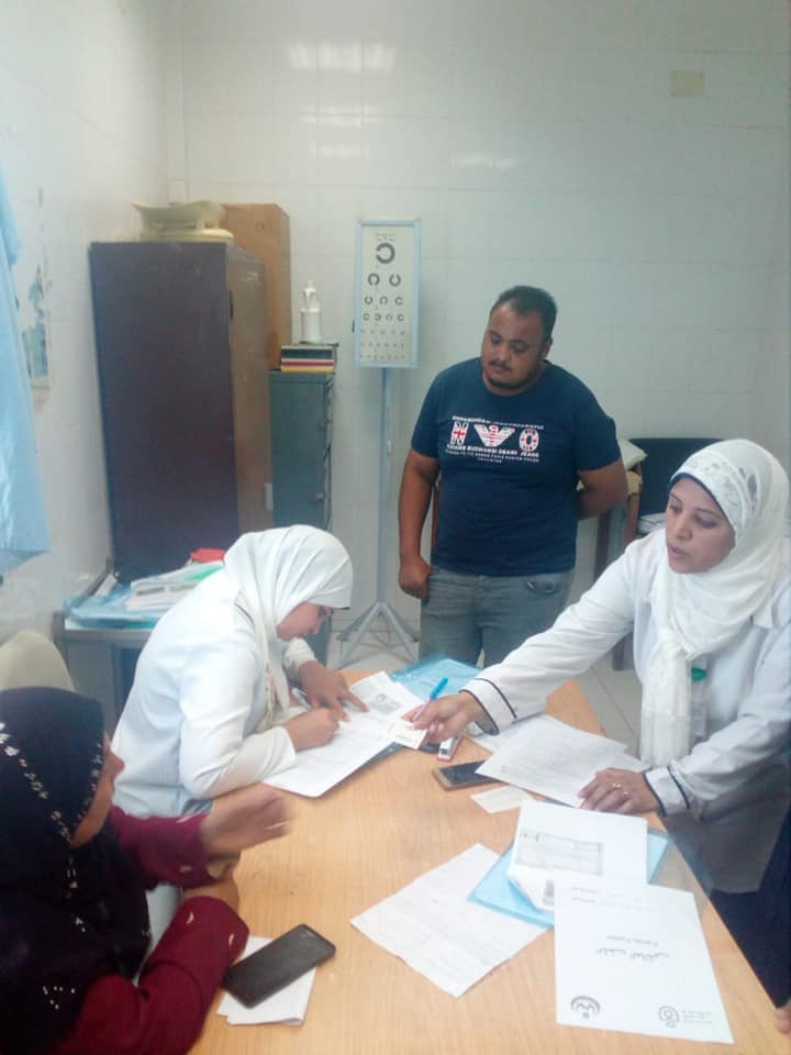 اقبال كبير علي  التسجيل بمنظومة التأمين الصحي الشامل بجنوب سيناء  