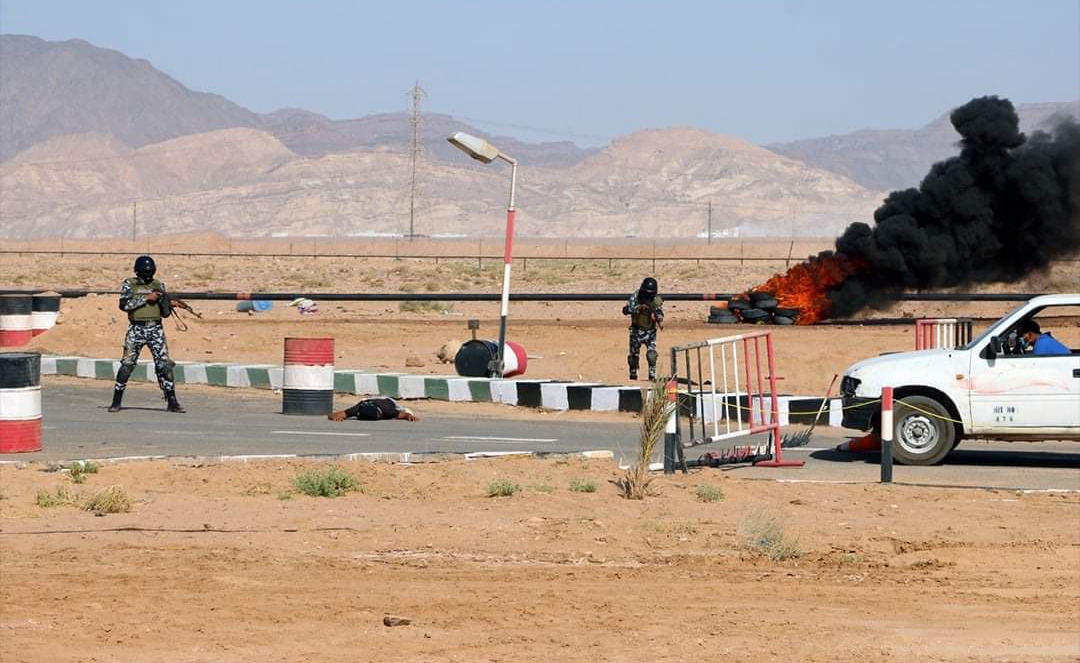 فوده يشهد ختام  التدريب العملي المشترك  