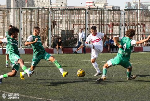 زمالك 2003 يفوز برباعية أمام المصرى ببطولة الجمهورية