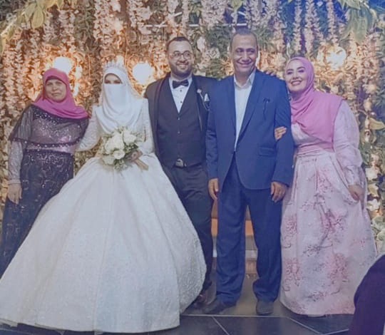 ألف مبروك الزفاف السعيد 