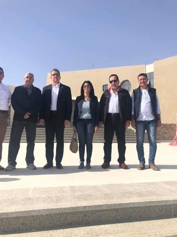 وزيرا الآثار والسياحة يتفقدان متحف شرم الشيخ القومي 