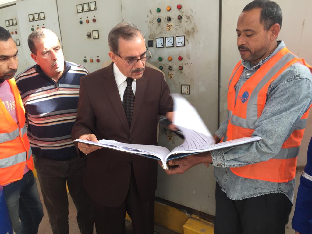 محافظ كفرالشيخ يتفقد عدد من المنشأت الصحية والخدمية بمسير ومتبول