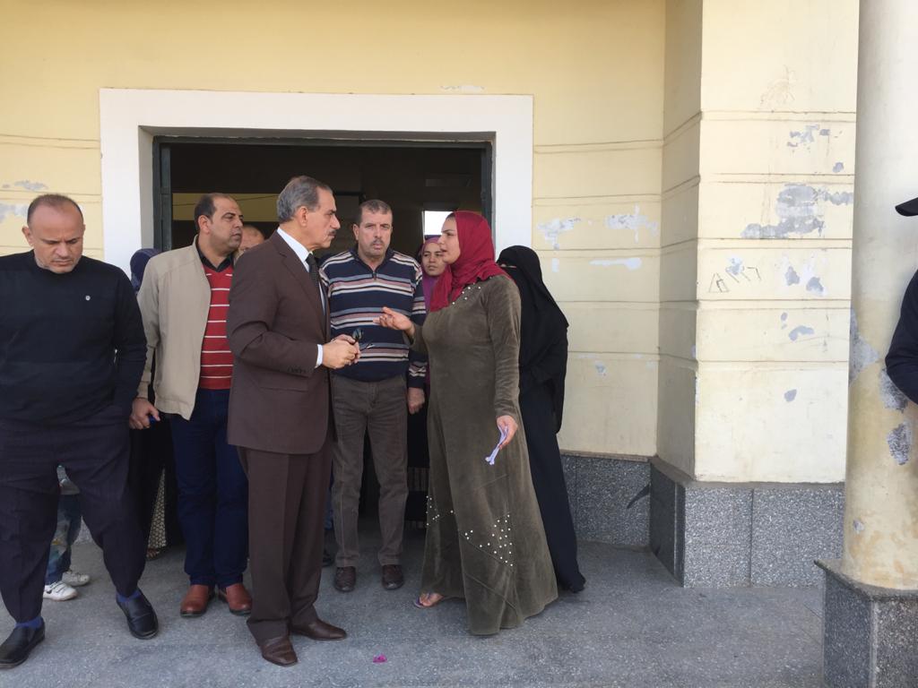 محافظ كفرالشيخ يتفقد عدد من المنشأت الصحية والخدمية بمسير ومتبول