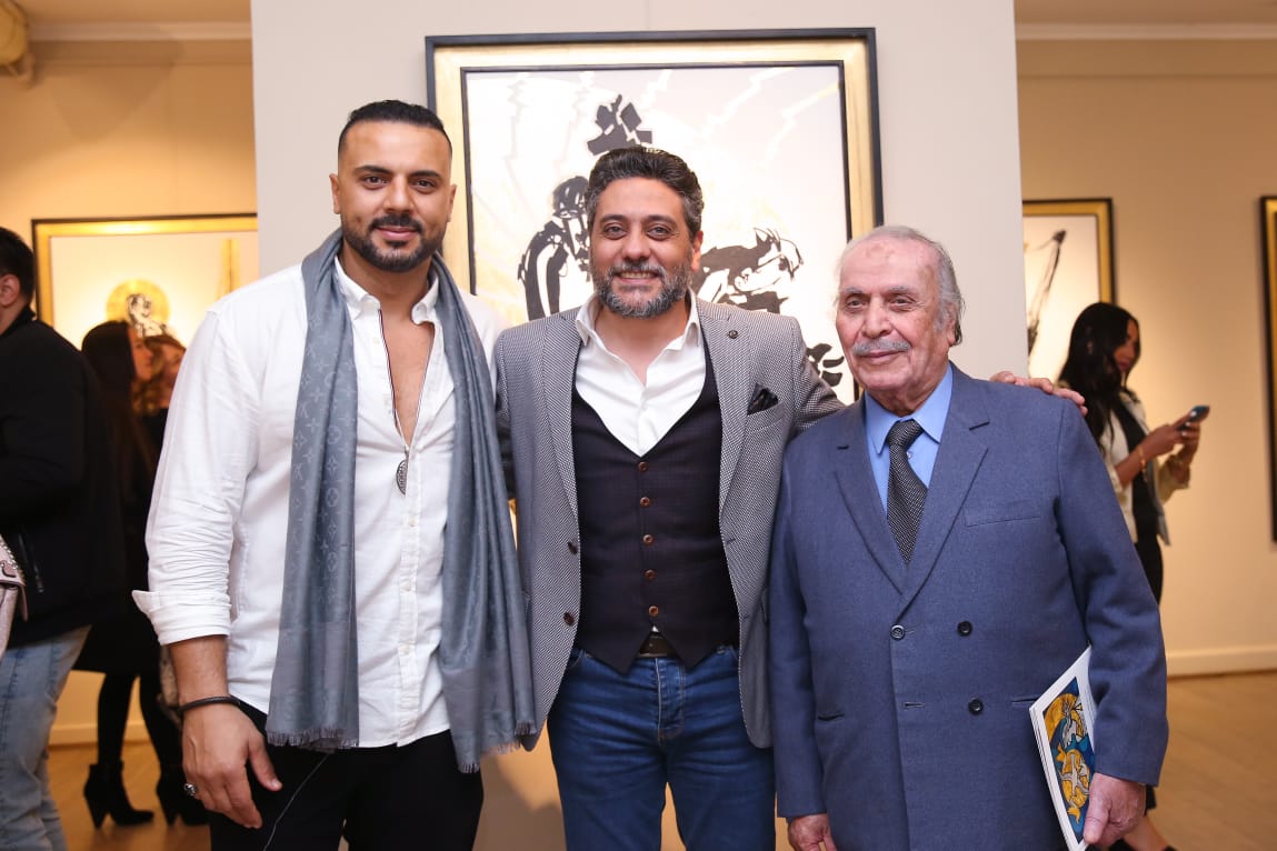 هاني رمزي ووفاء عامر وسمر يسري والمشاهير يحتفلون بإطلاق 