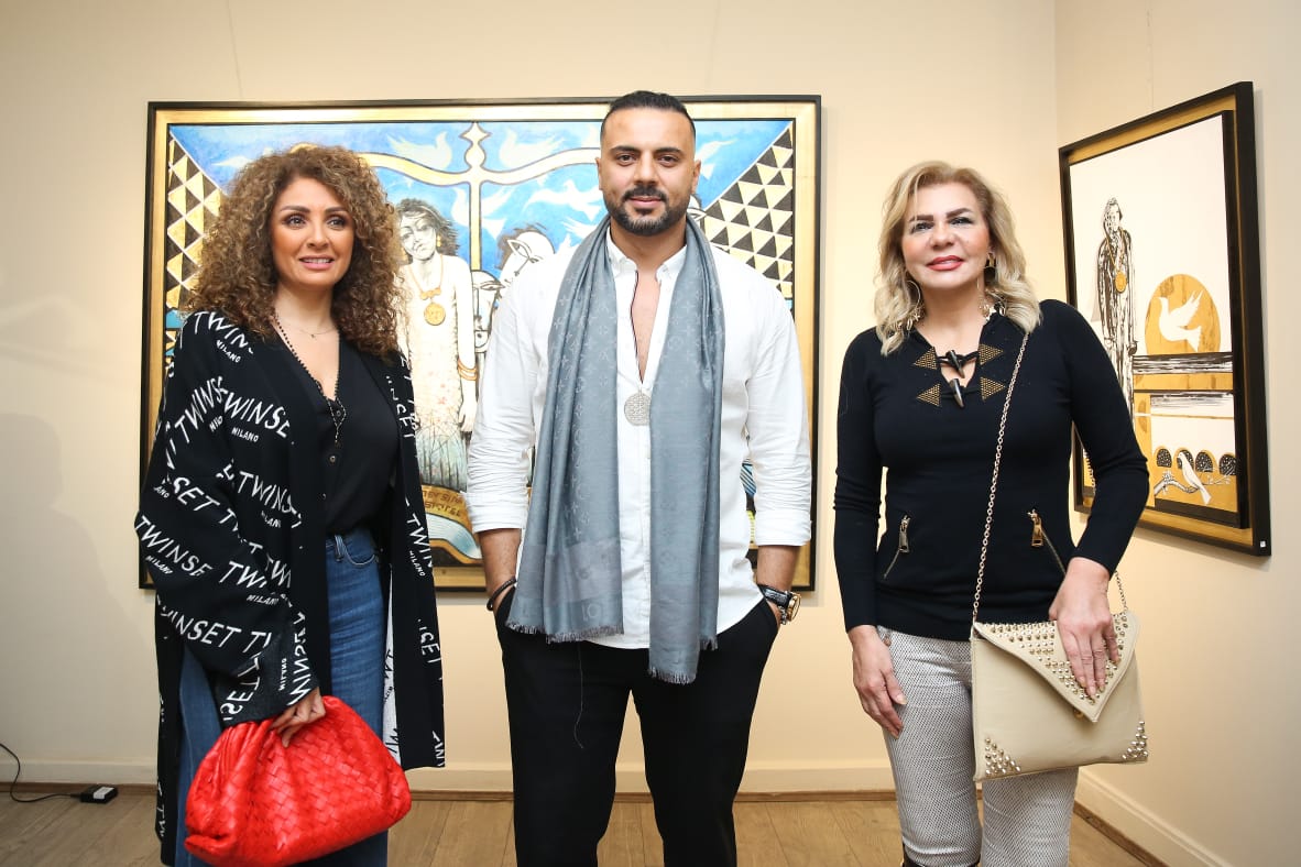 هاني رمزي ووفاء عامر وسمر يسري والمشاهير يحتفلون بإطلاق 