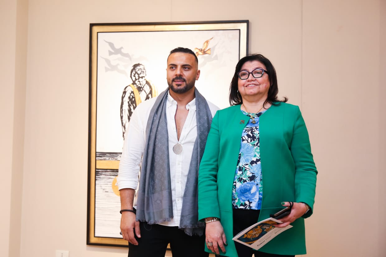 هاني رمزي ووفاء عامر وسمر يسري والمشاهير يحتفلون بإطلاق 