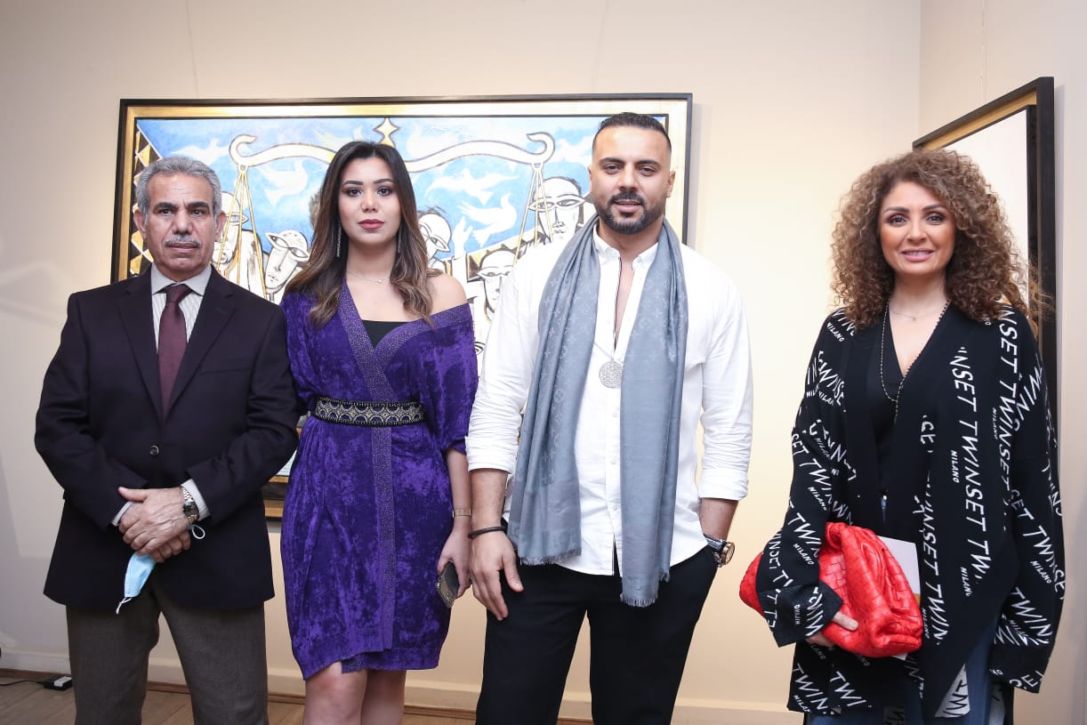 هاني رمزي ووفاء عامر وسمر يسري والمشاهير يحتفلون بإطلاق 