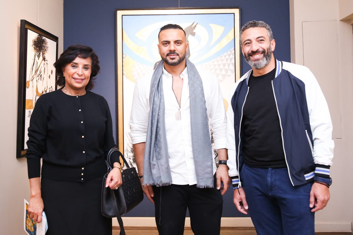 هاني رمزي ووفاء عامر وسمر يسري والمشاهير يحتفلون بإطلاق 