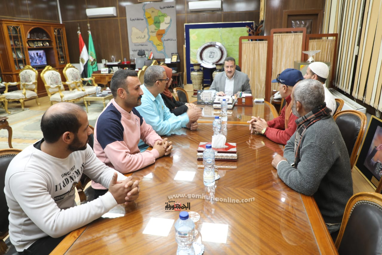 محافظ المنوفية يشيد بأصحاب الأيادى البيضاء بالباجور