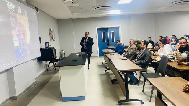الطب البيطرى بجامعة بدر تعقد ندوة عن أشهر الأطباء السياسين.. فيديو