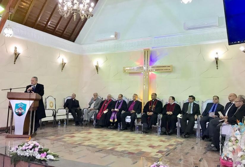 رئيس الطائفة الإنجيلية يشارك في تنصيب راعٍ جديد للكنيسة الإنجيلية بالإسماعيلية