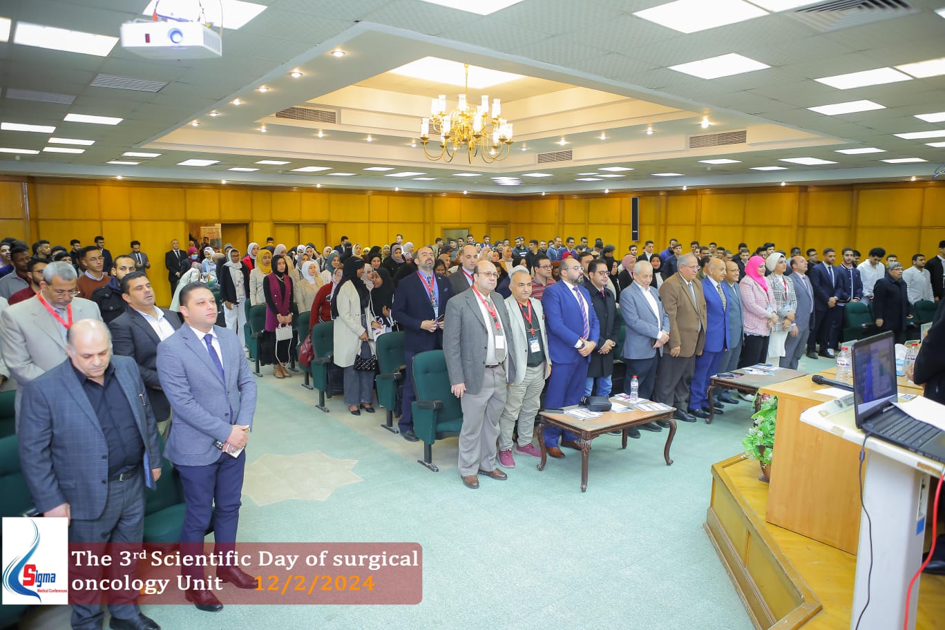 الدرندلى يفتتح مؤتمر وحدة جراحة الأورام بكلية الطب 