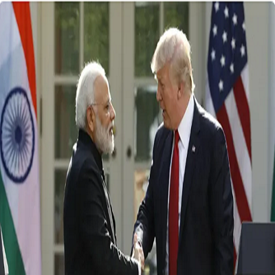 دونالد ترامب ورئيس وزراء الهند