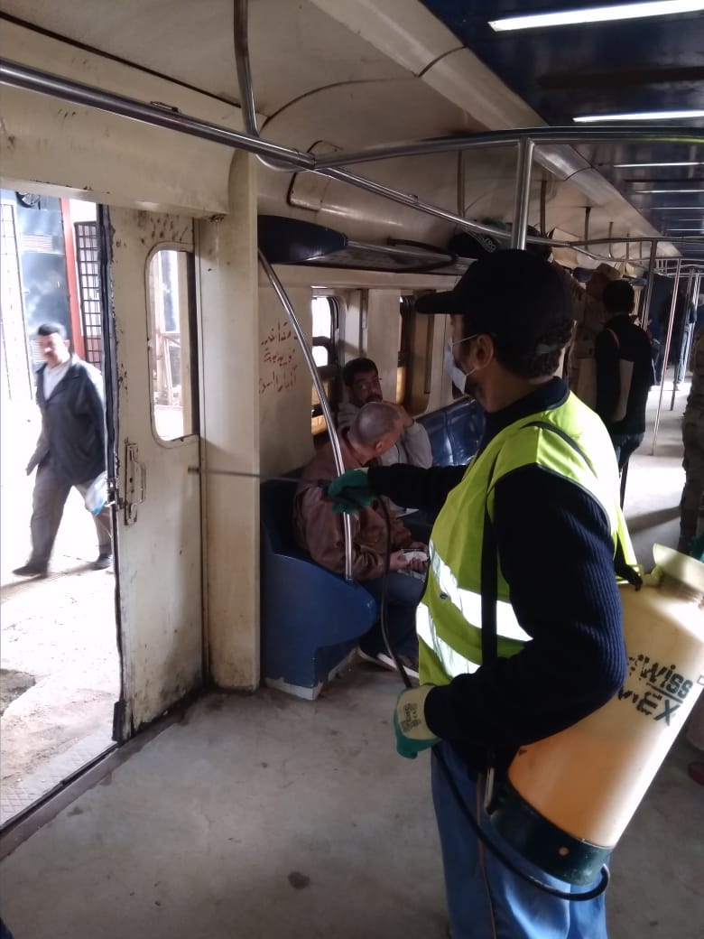  انتظام الحركة بخطوط السكك الحديدية ومترو الأنفاق  