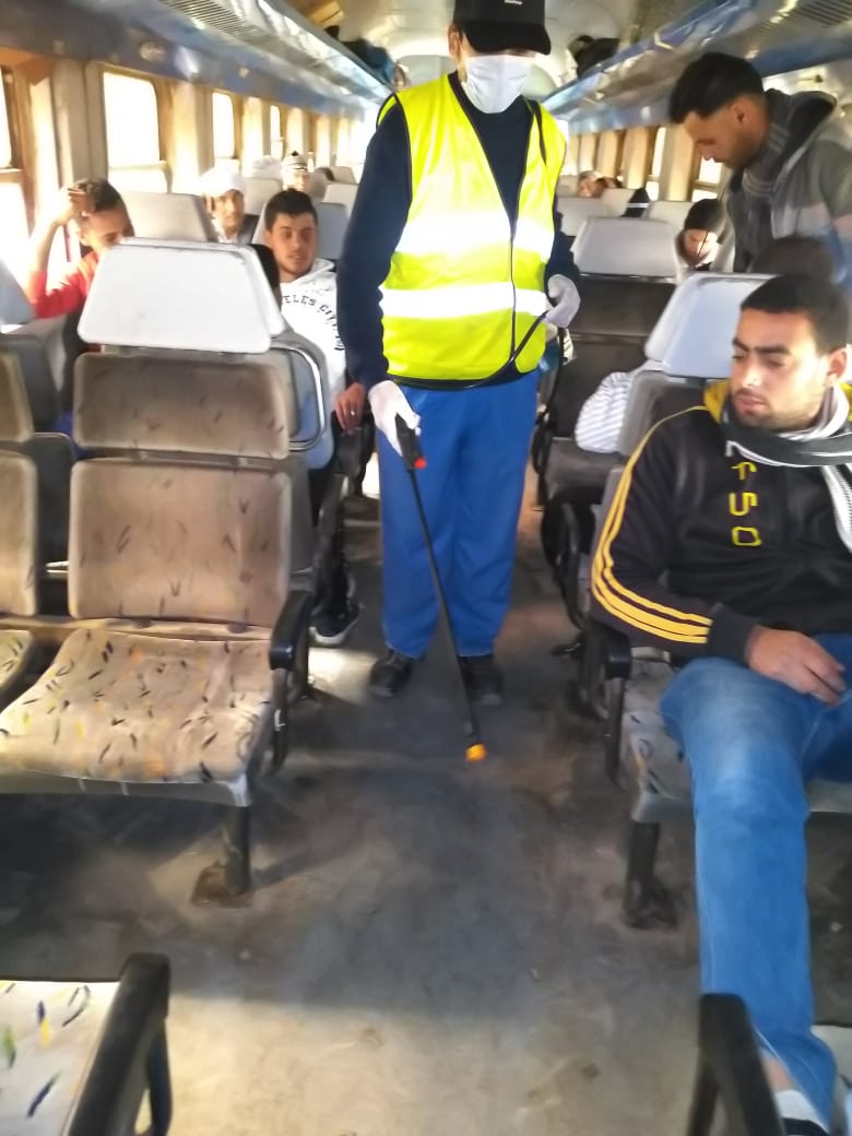  انتظام الحركة بخطوط السكك الحديدية ومترو الأنفاق  