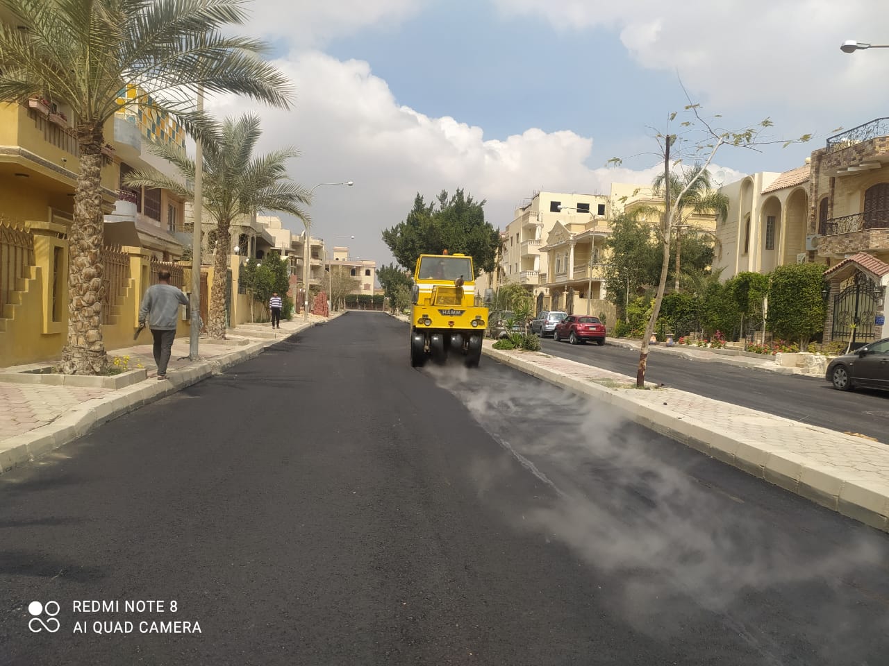 الغيطى: عمل يومى لتطوير ورفع كفاءة جميع أحياء مدينة العبور..بالصور