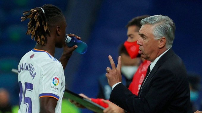 أنشيلوتي وكامافينجا