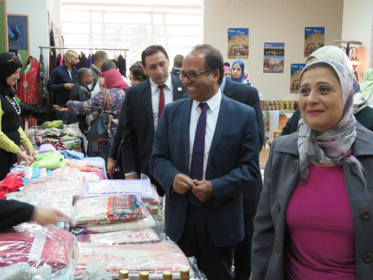 المالية تستضيف معرض الحرف اليدوية والمنتجات الزراعية لأهالي المدن الحدودية