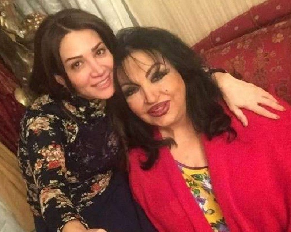 الفنانة القديرة سميرة توفيق والنجمة ديانا حداد
