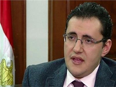  خالد مجاهد  مستشار وزيرة الصحة والسكان 