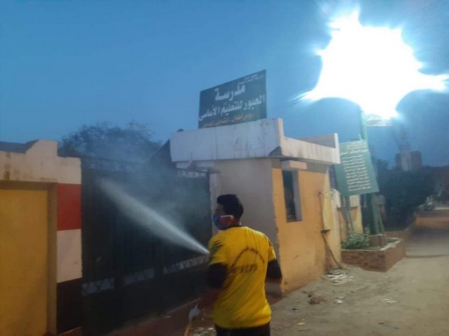 جمعية النهوض بالريف تقيم منافذ بيع مخفضة و تطهر شوارع بني سلامة 