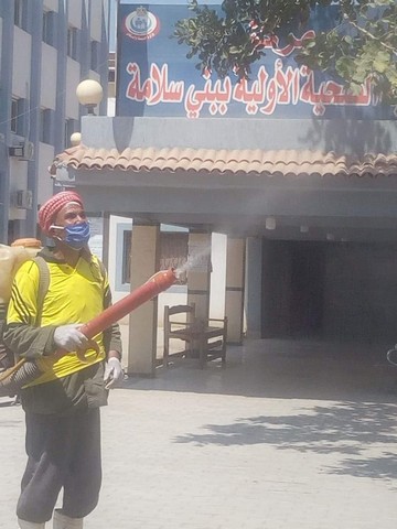 جمعية النهوض بالريف تقيم منافذ بيع مخفضة و تطهر شوارع بني سلامة 