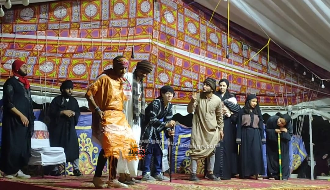  قصر ثقافة العاشر من رمضان يحيي سهرة رمضانية فى خيمة المستثمرين 